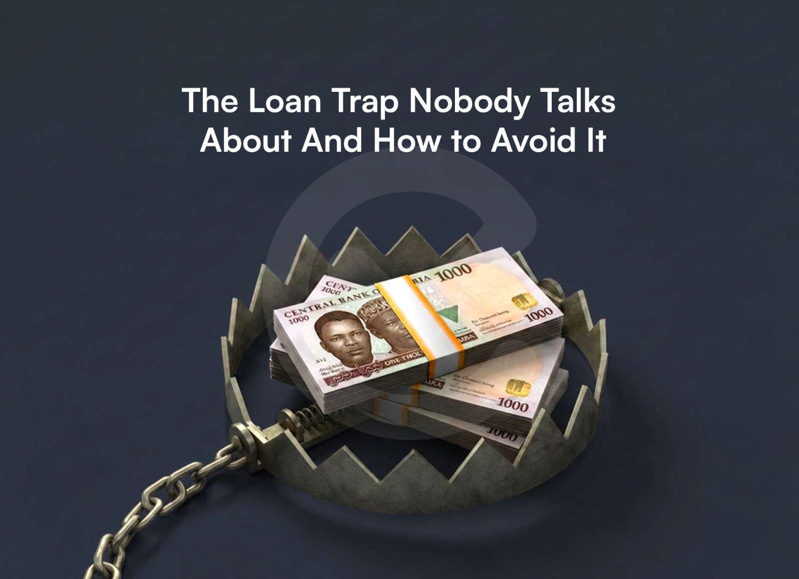 The Most Dangerous Loan Is The One You Keep Taking.